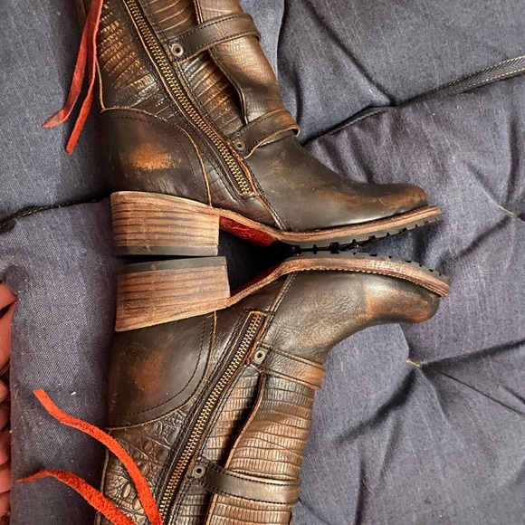 Freebird by Steven Apex size 8 brown distress - Picture 8 of 9